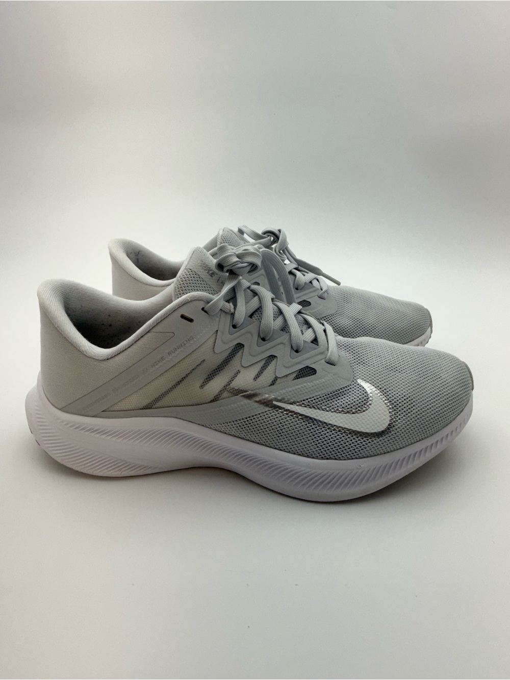 Nike Women’s Running Shoes Gray White US 7.5 CD0232-004